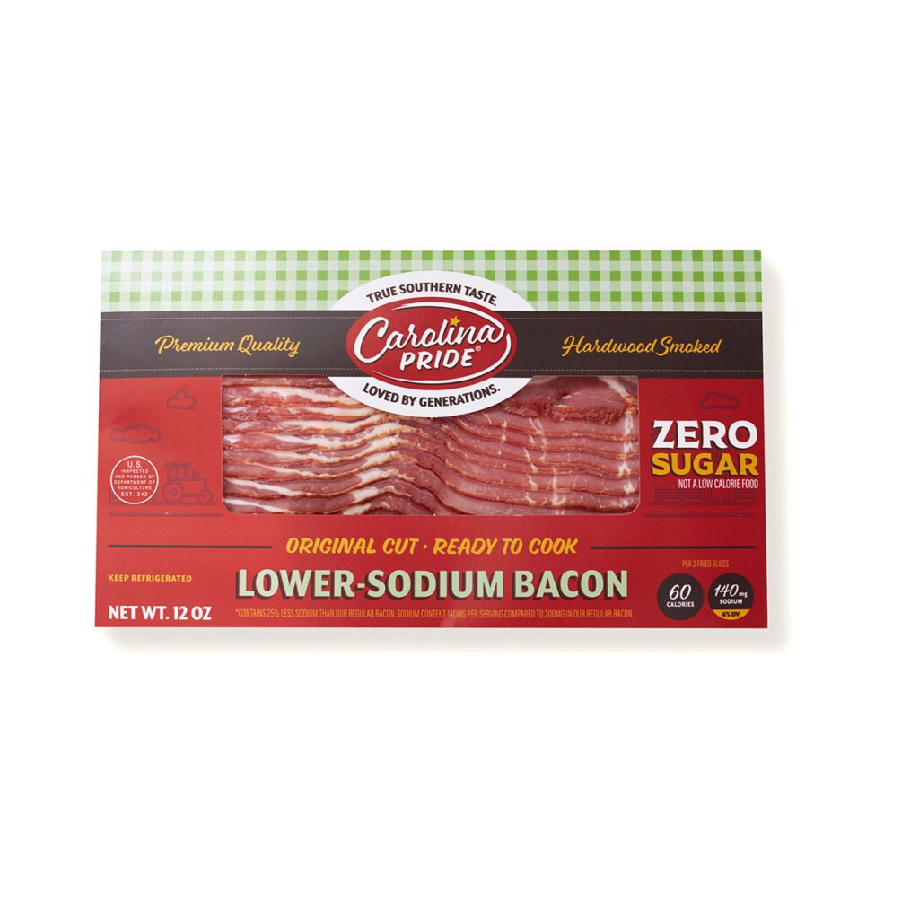 Lower Sodium Sliced Bacon