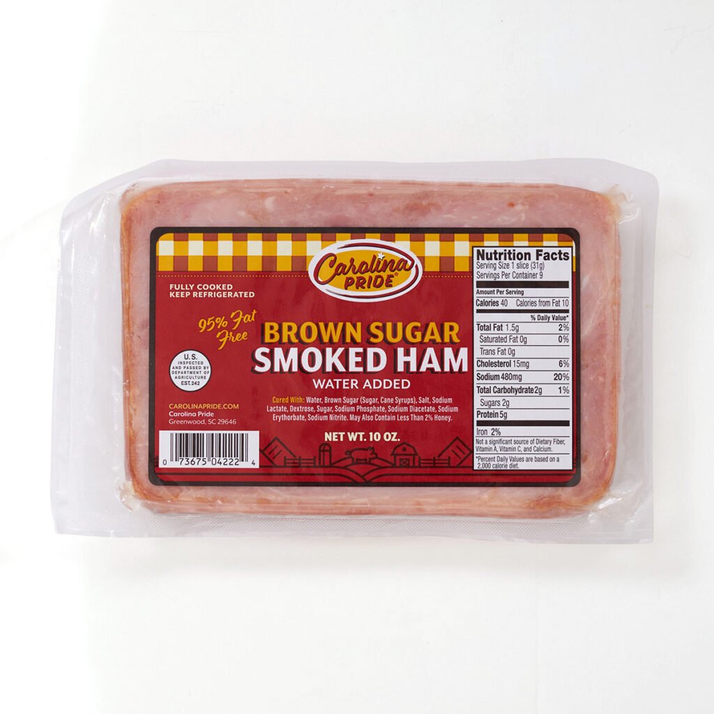 Brown Sugar Smoked Ham