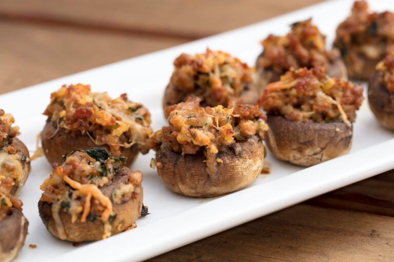 Sausage Stuffed Mushrooms