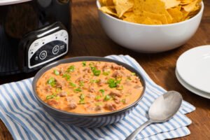 Crockpot Cheese and Sausage Dip
