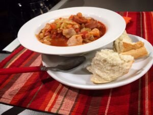 Not Your Mama’s Cabbage and Tomato Soup