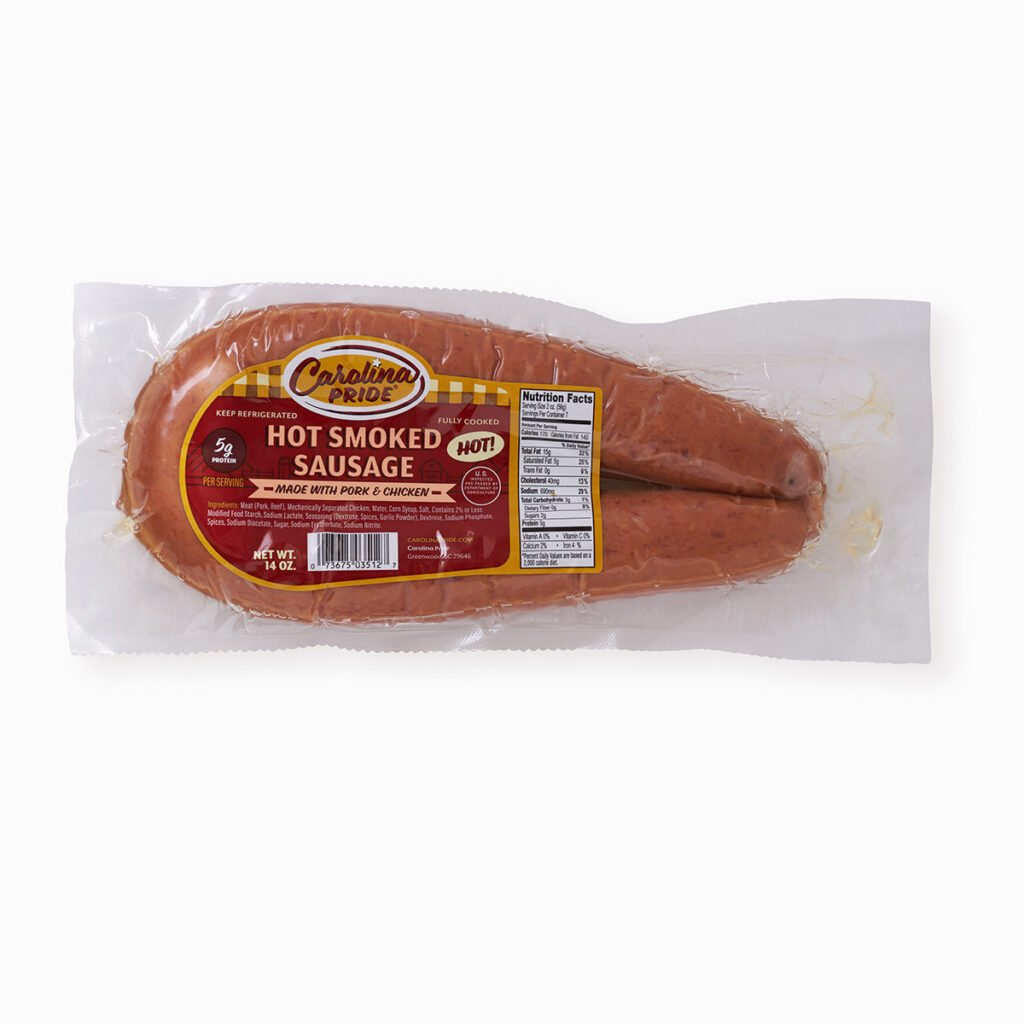 Hot Rope Smoked Sausage